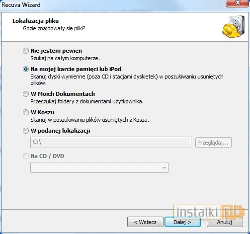 recuva odzyskiwanie 7