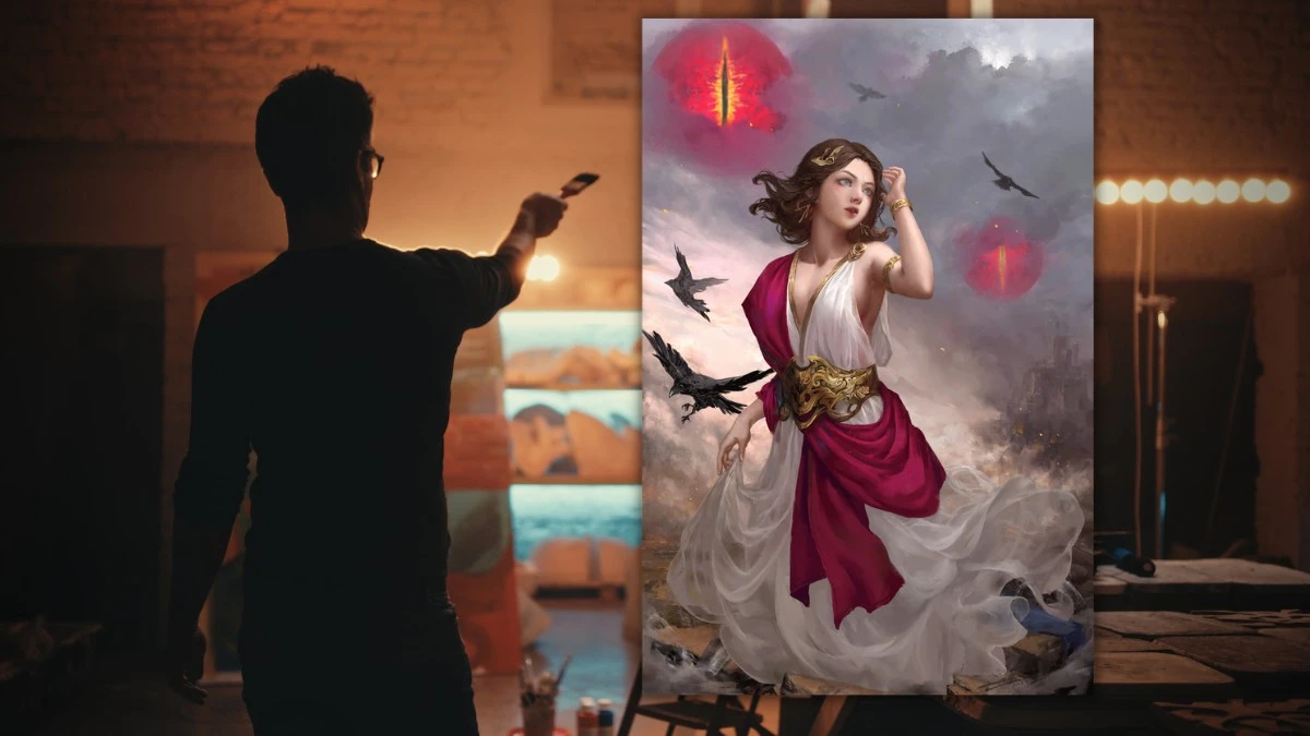 Artysta zbanowany na Reddicie, bo jego praca wyglądała jak generowana przez SI