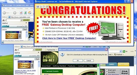 Aż 5% internautów zarażonych wirusami wyświetlającymi reklamy