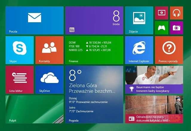 resetowanie ekranu start 4