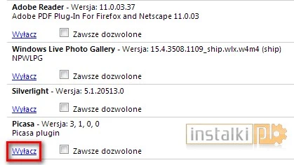 restart wtyczki 2