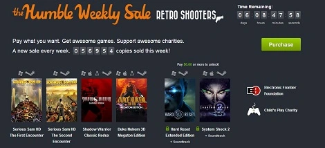 Humble Weekly Sale – retro strzelanki do kupienia za grosze