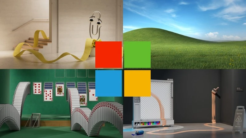 Retro tapety udostępnione przez Microsoft. Wyglądają szokująco dobrze