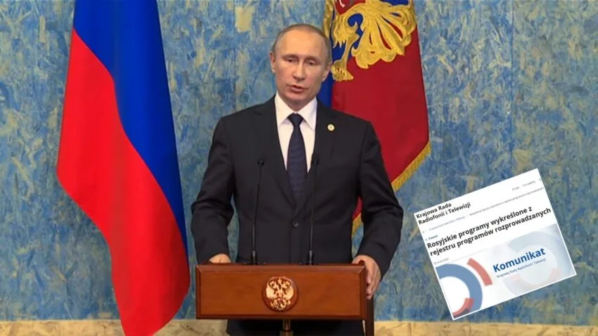 Odpowiedź na atak na Ukrainę. Koniec rosyjskiej telewizji w Polsce