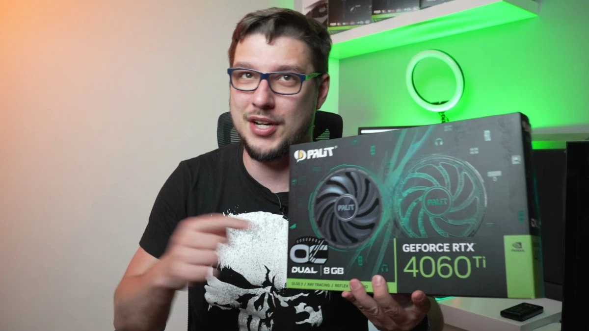 Palit GeForce RTX 4060 Ti Dual OC 8GB – recenzja