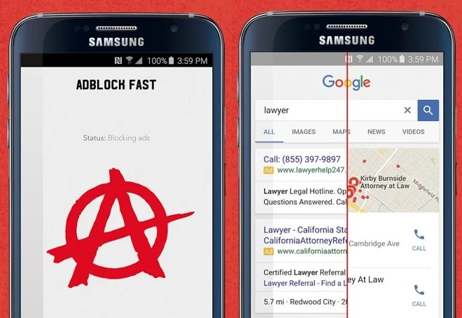Adblock Fast przywrócony do Google Play