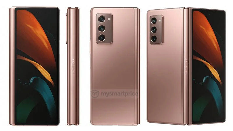 Samsung Galaxy Z Fold 2 na kolejnych grafikach. Wygląda lepiej niż poprzednik