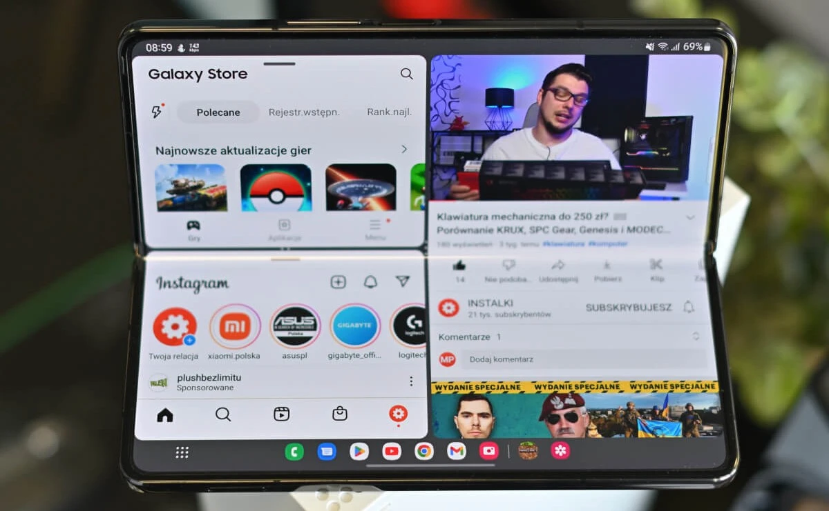 Cena i pełna specyfikacja Samsung Galaxy Z Fold 5 pojawiły się w sieci