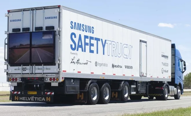 Samsung Safety Truck wyjeżdża na drogi