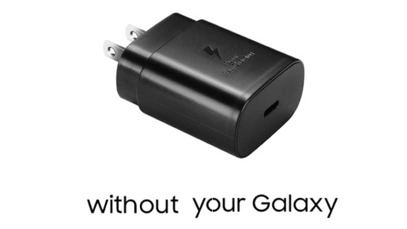 Samsung usuwa „dowody” śmiania się z Apple za brak ładowarek w zestawie