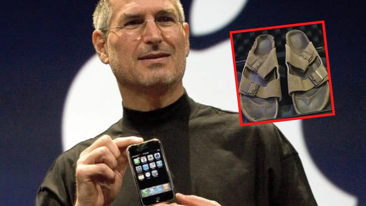 Używane sandały Steve’a Jobsa zlicytowane za absurdalną kwotę