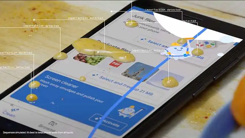 Aplikacja Files od Google wyczyści teraz ekran twojego telefonu z każdego brudu