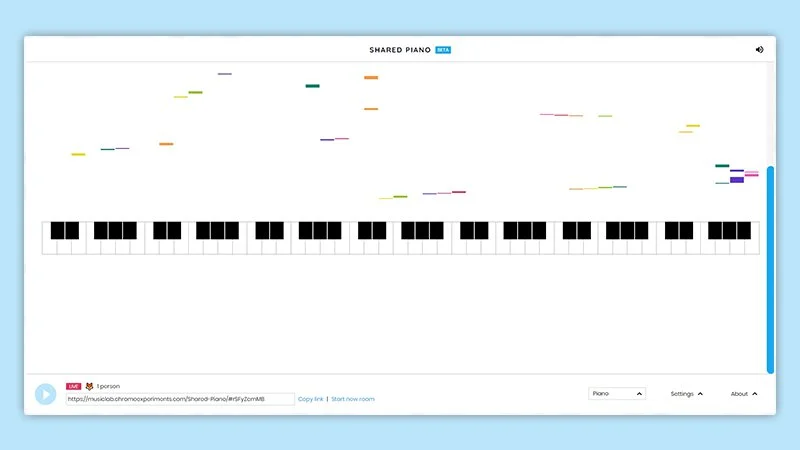 Wirtualne pianino od Google – stwórz muzykę wraz ze znajomymi