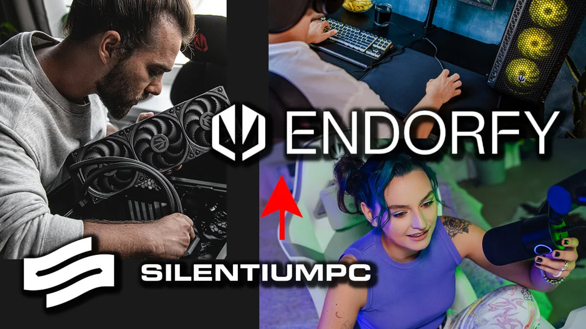 Marka Endorfy zastąpi SilentiumPC i SPC Gear. Nowe zasilacze do 1000W, AiO i inne produkty