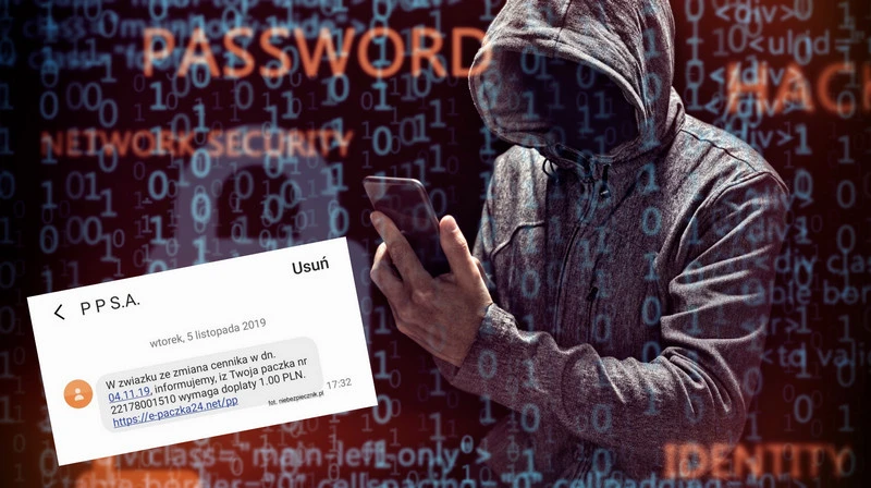 Fałszywe SMS-y od Poczty Polskiej mogą wyczyścić Ci konto w banku