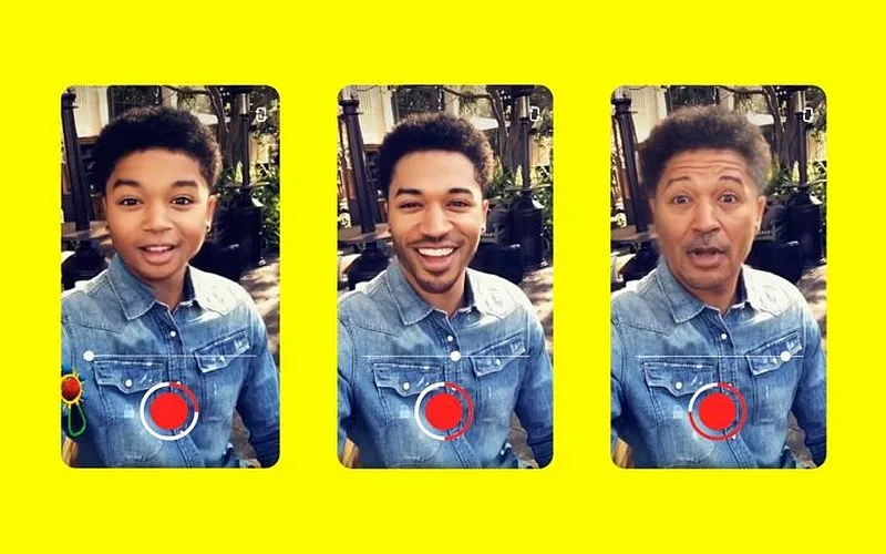 Filtr zmiany wieku Time Mashine w Snapchacie podbije świat