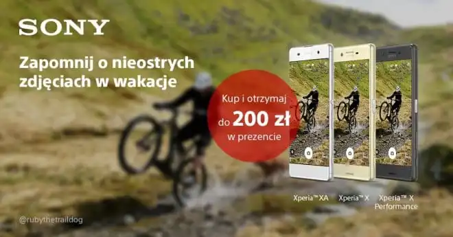 Sony rozdaje nawet 200 zł za zakup Xperii X