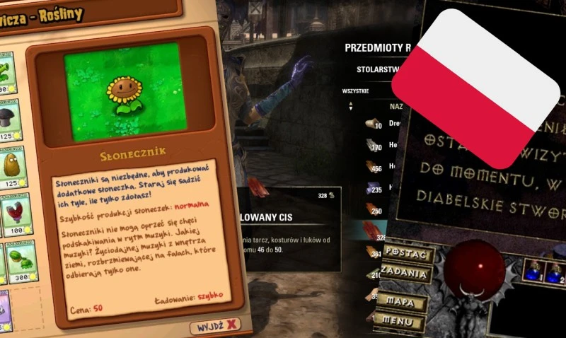 Zagraj w gry po polsku – najlepsze spolszczenia do gier