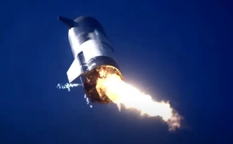 Test rakiety Starship SN9 zakończony wielką eksplozją (wideo)