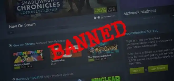 Czystki na Steamie. Valve zbanowało rekordową liczbę kont