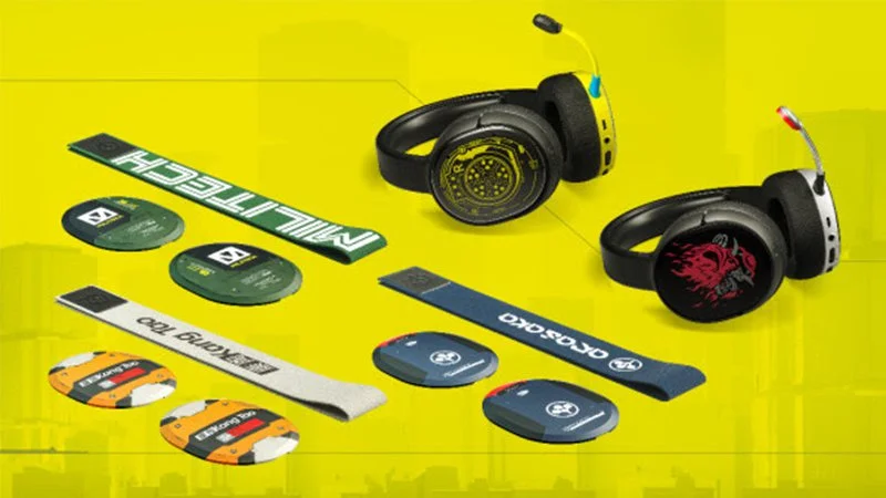 SteelSeries przedstawiło limitowaną edycję słuchawek Cyberpunk 2077
