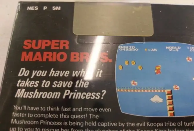 Unikalna kopia Super Mario Bros sprzedana na eBayu za rekordową kwotę