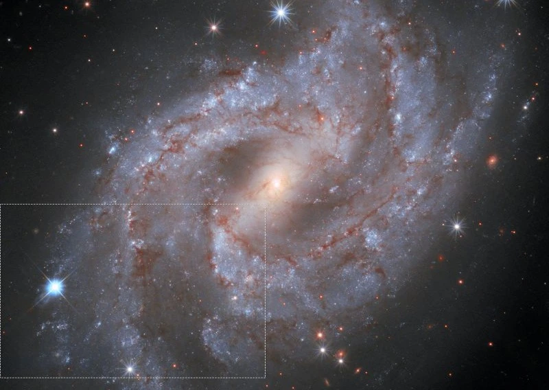 Wybuchająca gwiazda uchwycona na timelapse przez Teleskop Hubble’a [wideo]