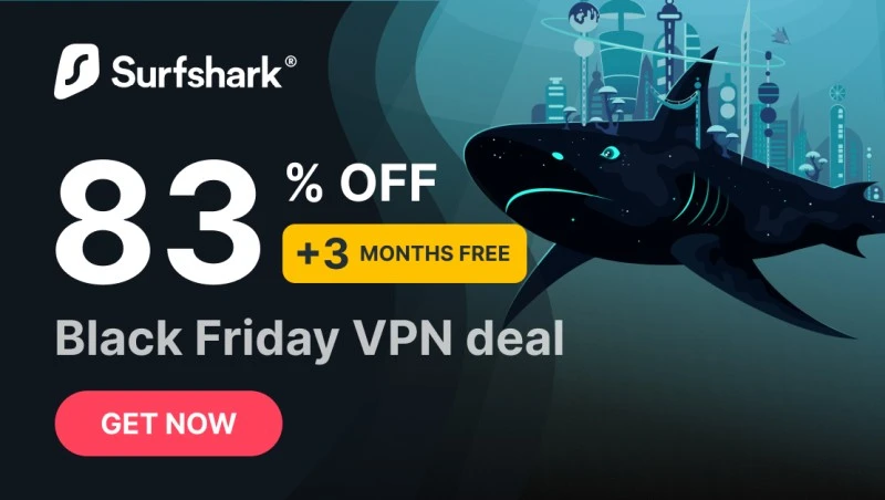 VPN w bajecznie niskiej cenie. Oferta na Black Friday od Surfshark