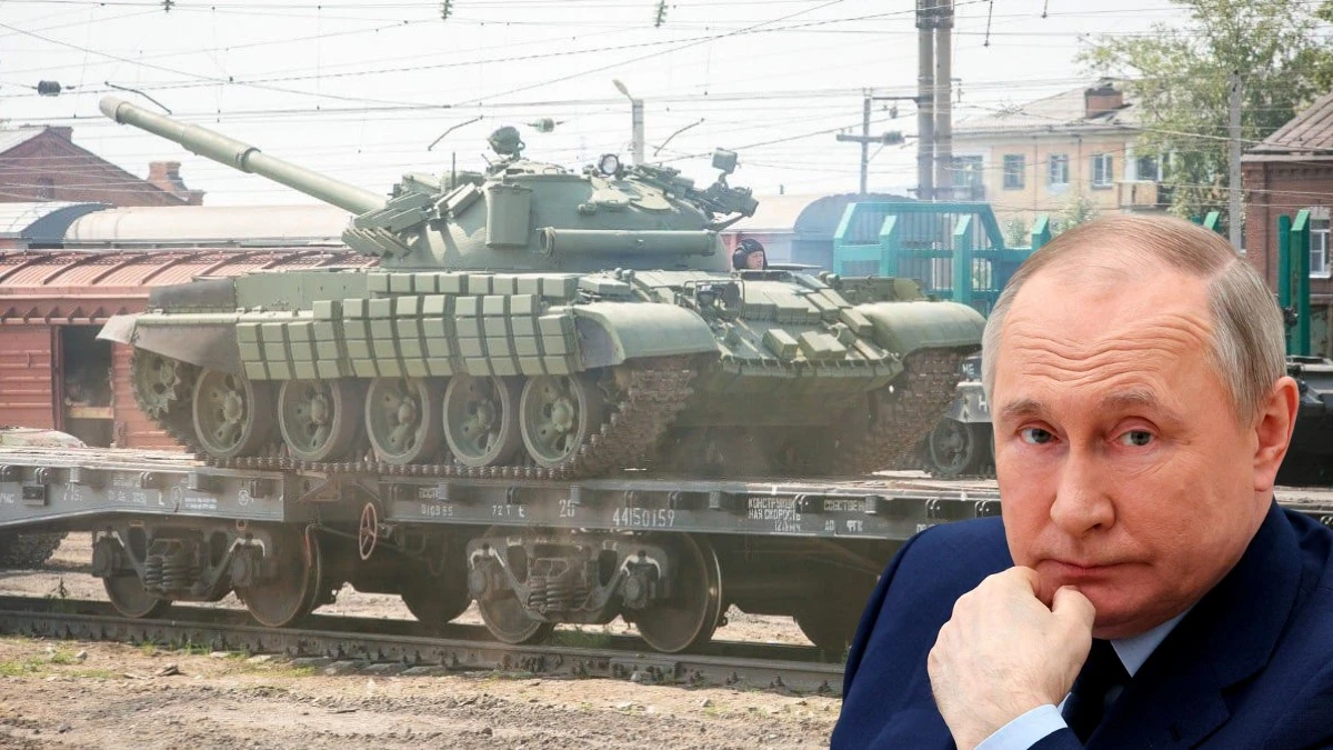 Rosja w desperacji wysyła na Ukrainę czołgi rodem z muzeum