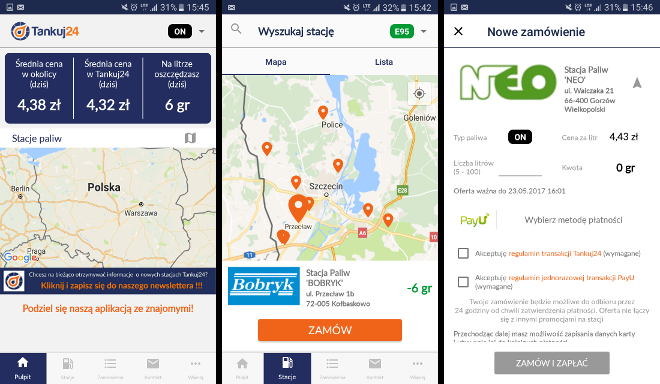 Chcesz tankować taniej? Sprawdź aplikację Tankuj24