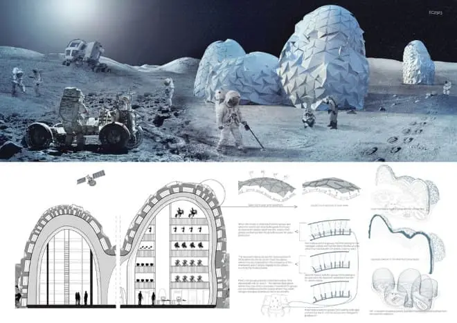 Polka wygrała konkurs na projekt bazy księżycowej