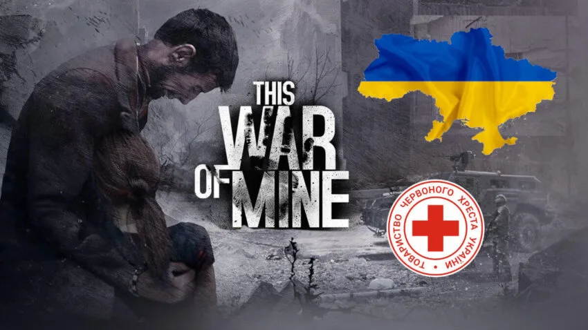 Finał zbiórki 11 bit studios. Gracze i firma przeznaczyli prawie 4 mln pln na pomoc Ukrainie