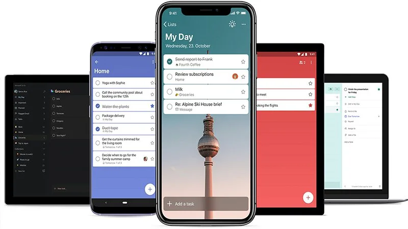Aplikacja Microsoft To Do została całkowicie przeprojektowana