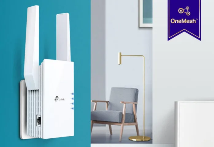 Poszerz zasięg WiFi 6 ax. Wzmacniacz TP-Link RE605X ze świetną funkcją OneMesh