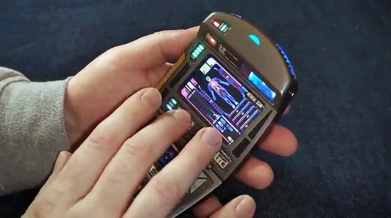 YouTuber zbudował działający (trochę) Tricorder ze Star Treka