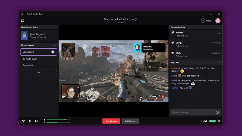 Twitch stworzył własne oprogramowanie do streamowania