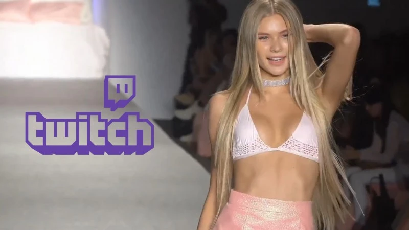 Nowy trend na Twitch. Internauci spragnieni pokazów mody i półnagich modelek