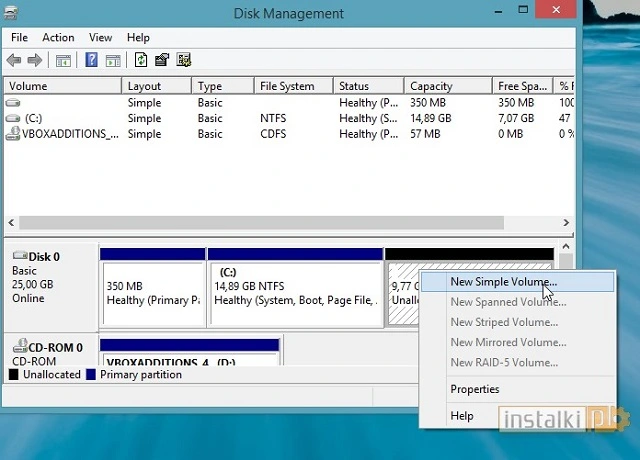 tworzenie partycji 6