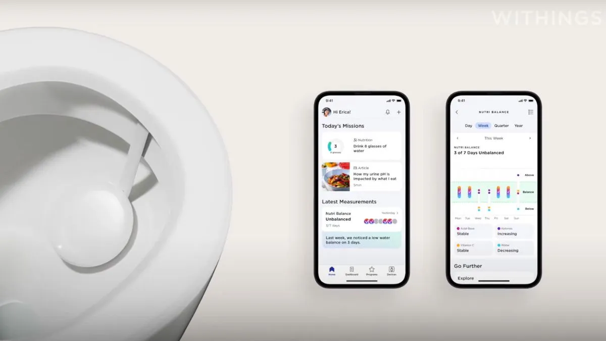 Domowy skaner moczu. Nowe urządzenie Withings, na które możesz nasikać