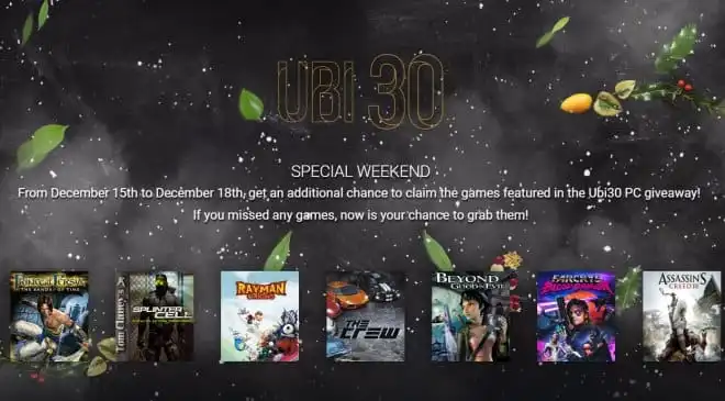 Siedem gier od Ubisoftu ponownie za darmo