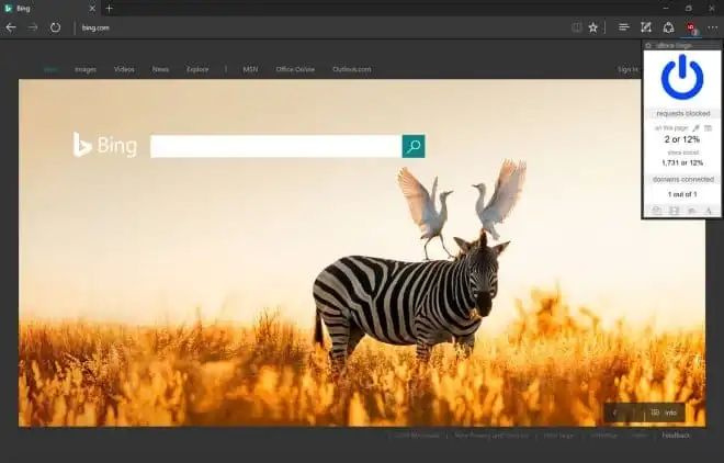 Microsoft Edge pozwala już blokować reklamy dzięki uBlock Origin