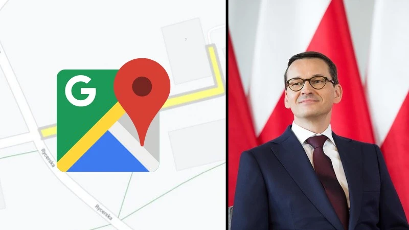 Miska ryżu Morawieckiego nową ulicą w Lublinie – na Mapach Google
