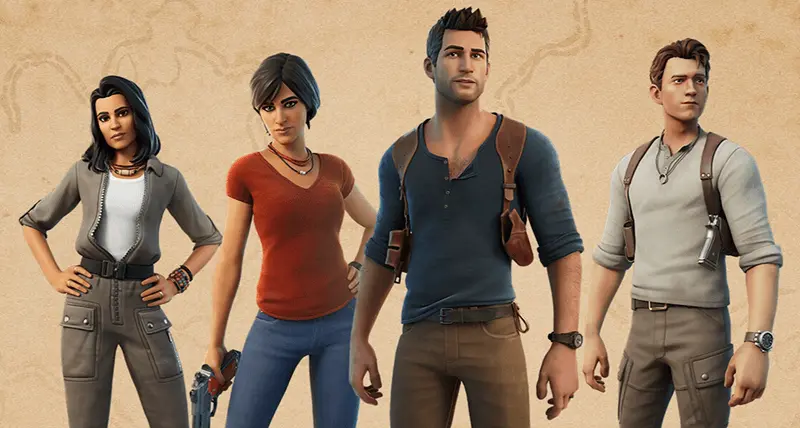 Uncharted x Fortnite. W grze pojawił się m.in. Nathan Drake