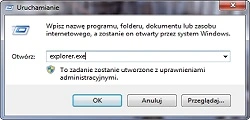 Windows 7: Funkcja Uruchom bezpośrednio na pasku zadań
