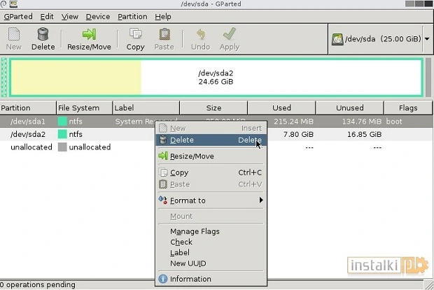 usuwanie part zast 13