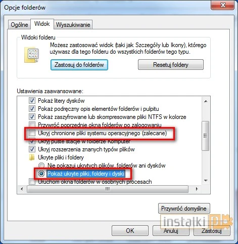 usuwanie part zast 8