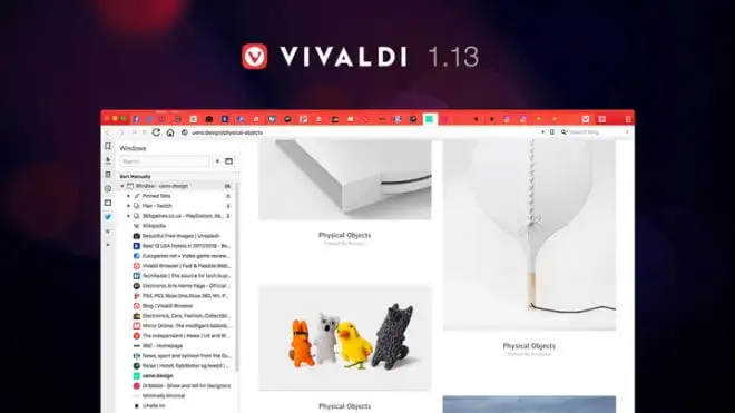 Wygodniejsze zarządzanie kartami w nowej wersji Vivaldi