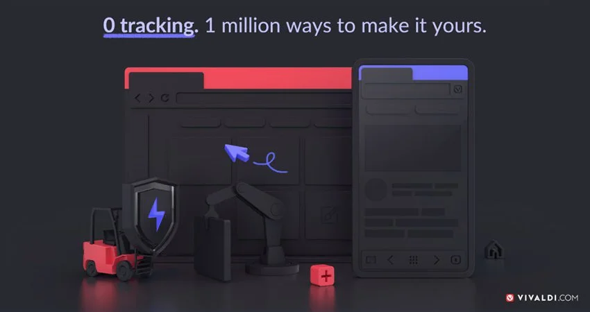Przeglądarka Vivaldi z aktualizacją 3.0 wprowadzającą m.in wbudowany bloker reklam