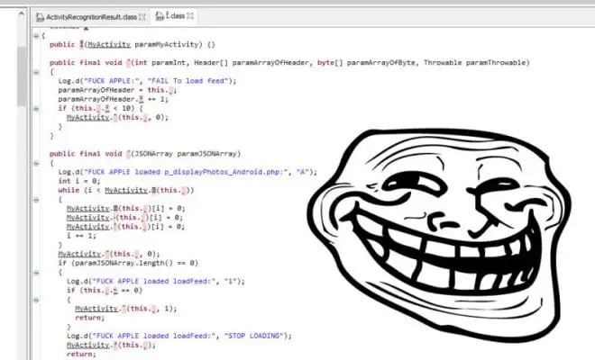 W kodzie źródłowym WhatsApp znaleziono niecenzuralne słowa o Apple