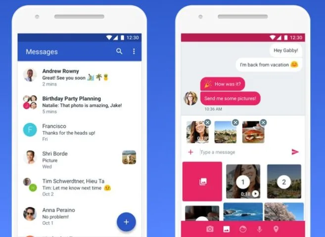 Domyślna aplikacja SMS na Androida z nową nazwą. Będzie obsługa standardu RCS